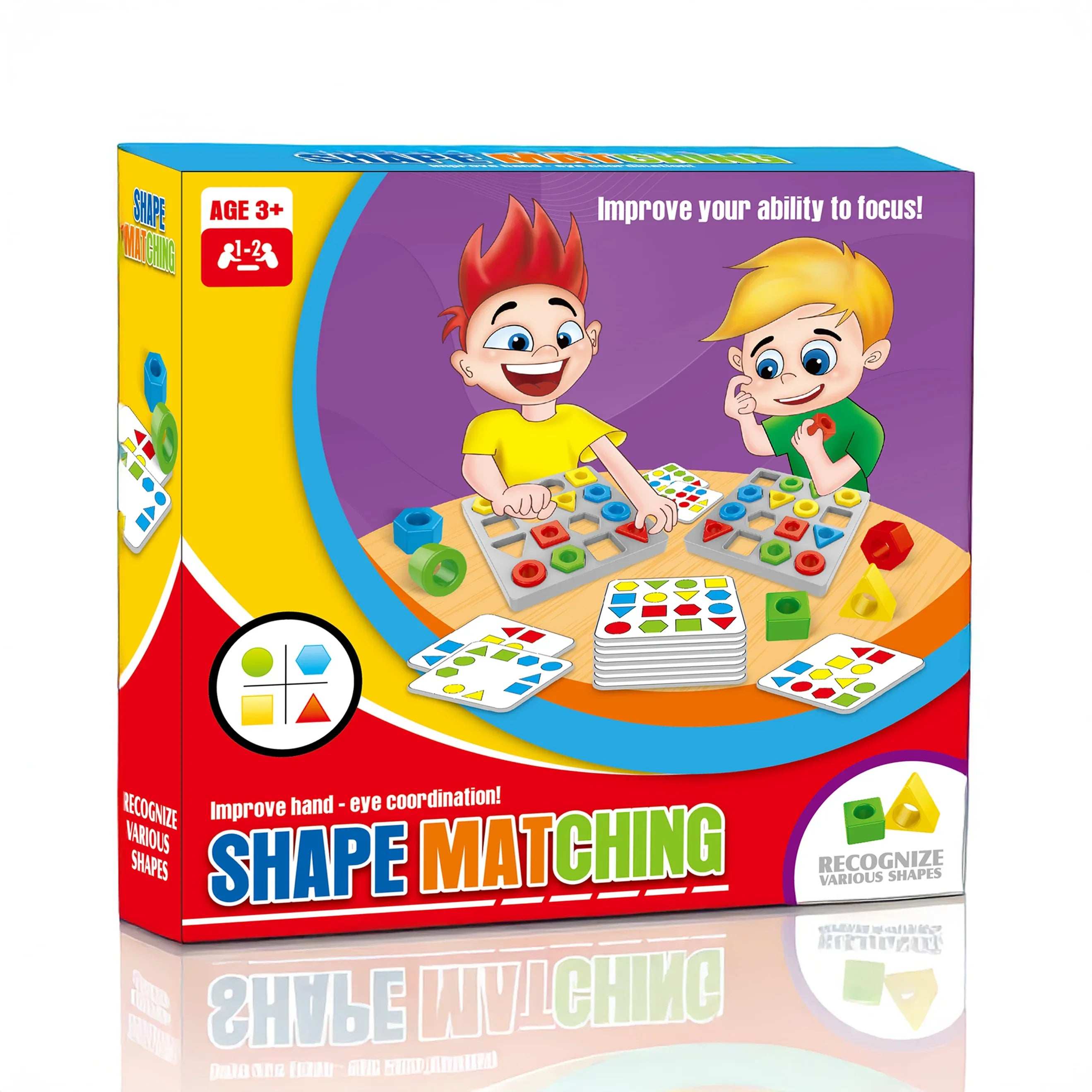 Shape Matching Challenge Game for kids in Kuwait